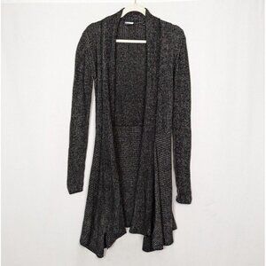 Cabi Cloak Cardigan Long Duster Sweater #3530 2018 Variegated Marble Ribbed S